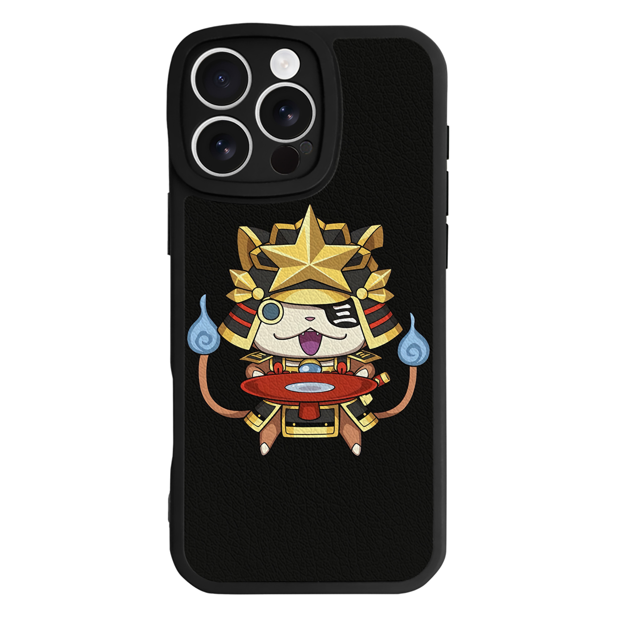 （画像用） 妖怪ウォッチ Yo-kai Watch 【iPhone 16シリーズ対応】シリコンスマホケース（レザー調） 材質：シリコン